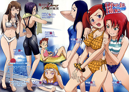 mai hime destiny bathing suits